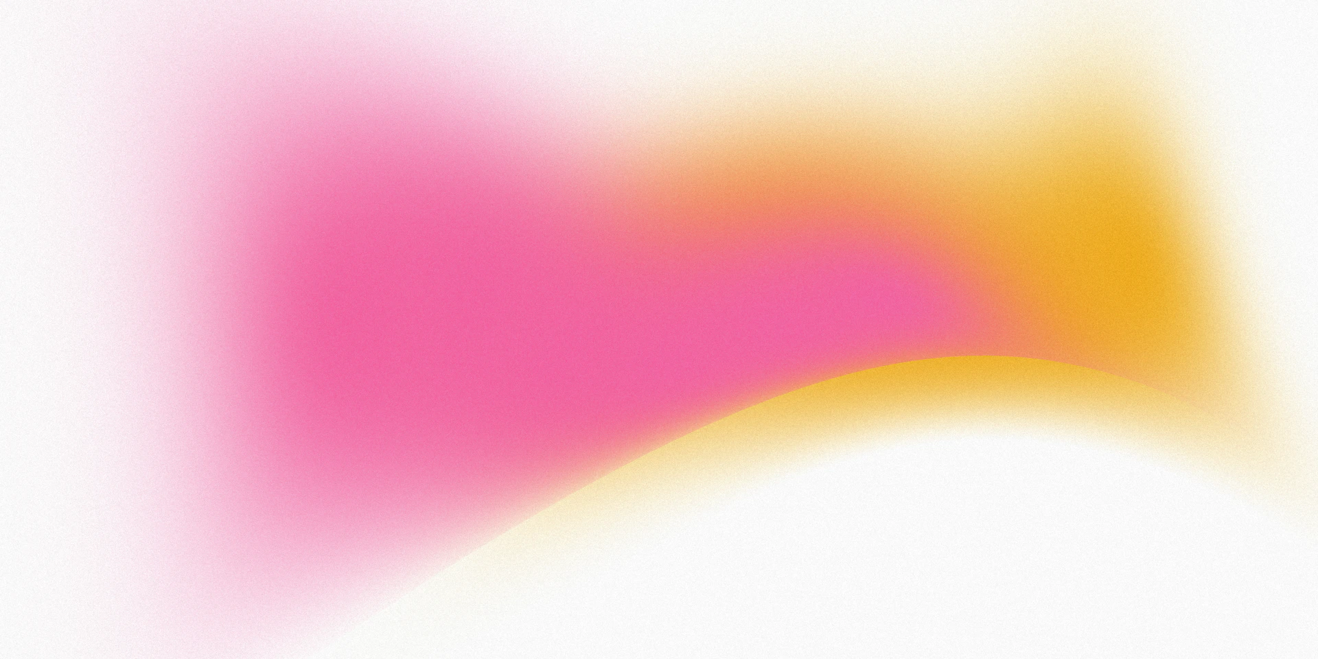 Abstract gradient of pink, orange, and white.