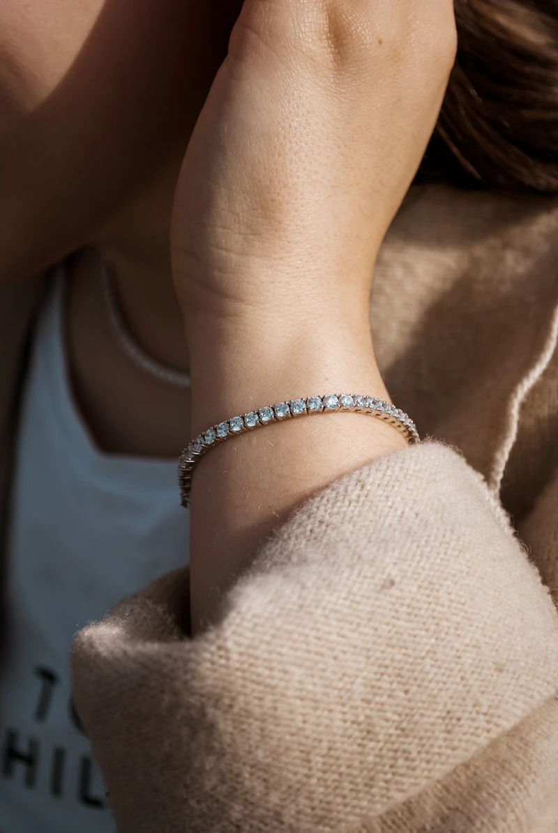 Iced Love Diamond Bangle