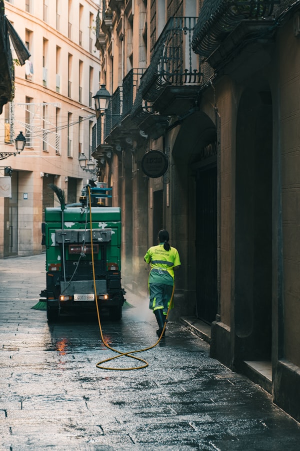 Street cleaning operations