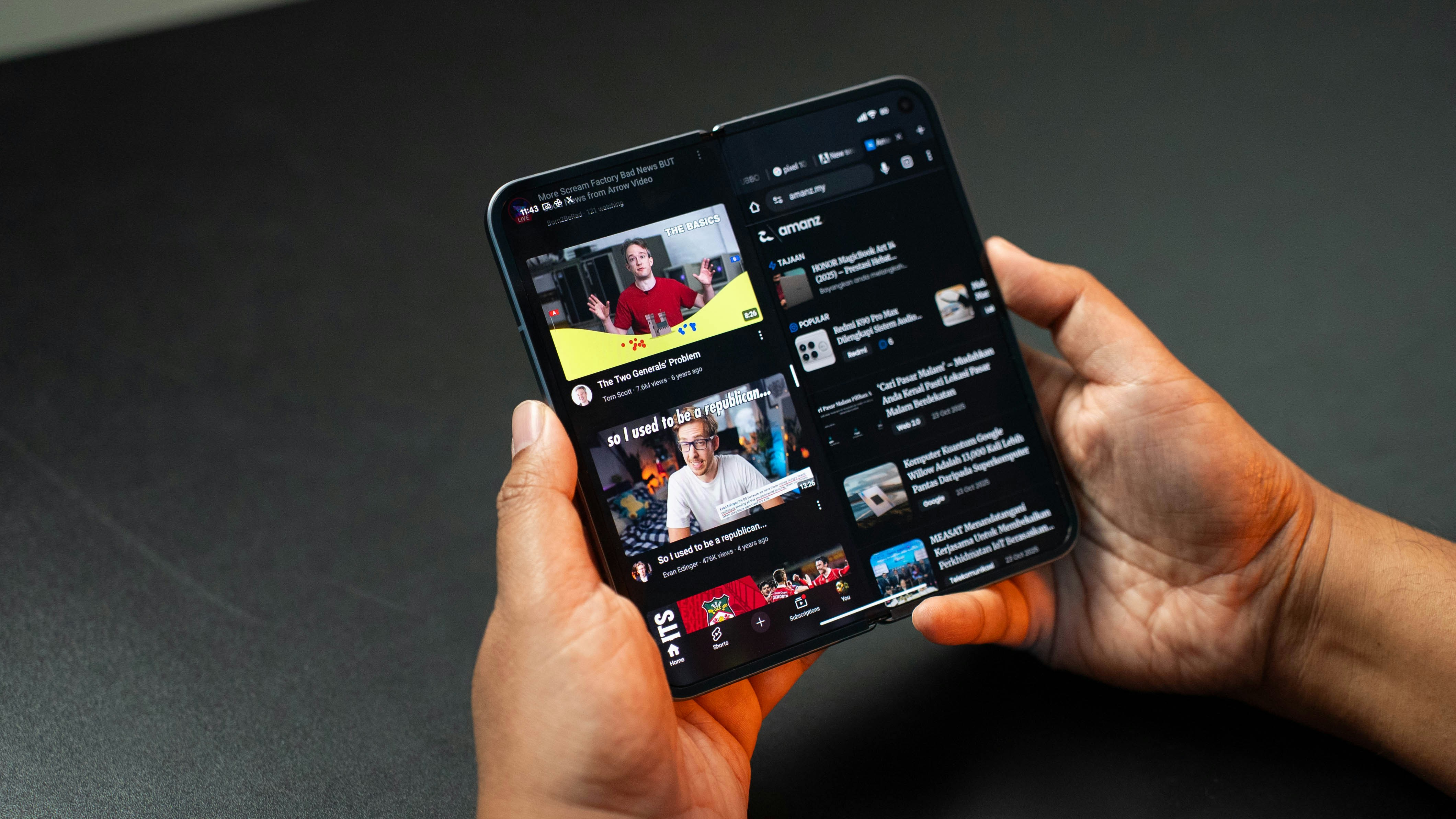 Video watching background