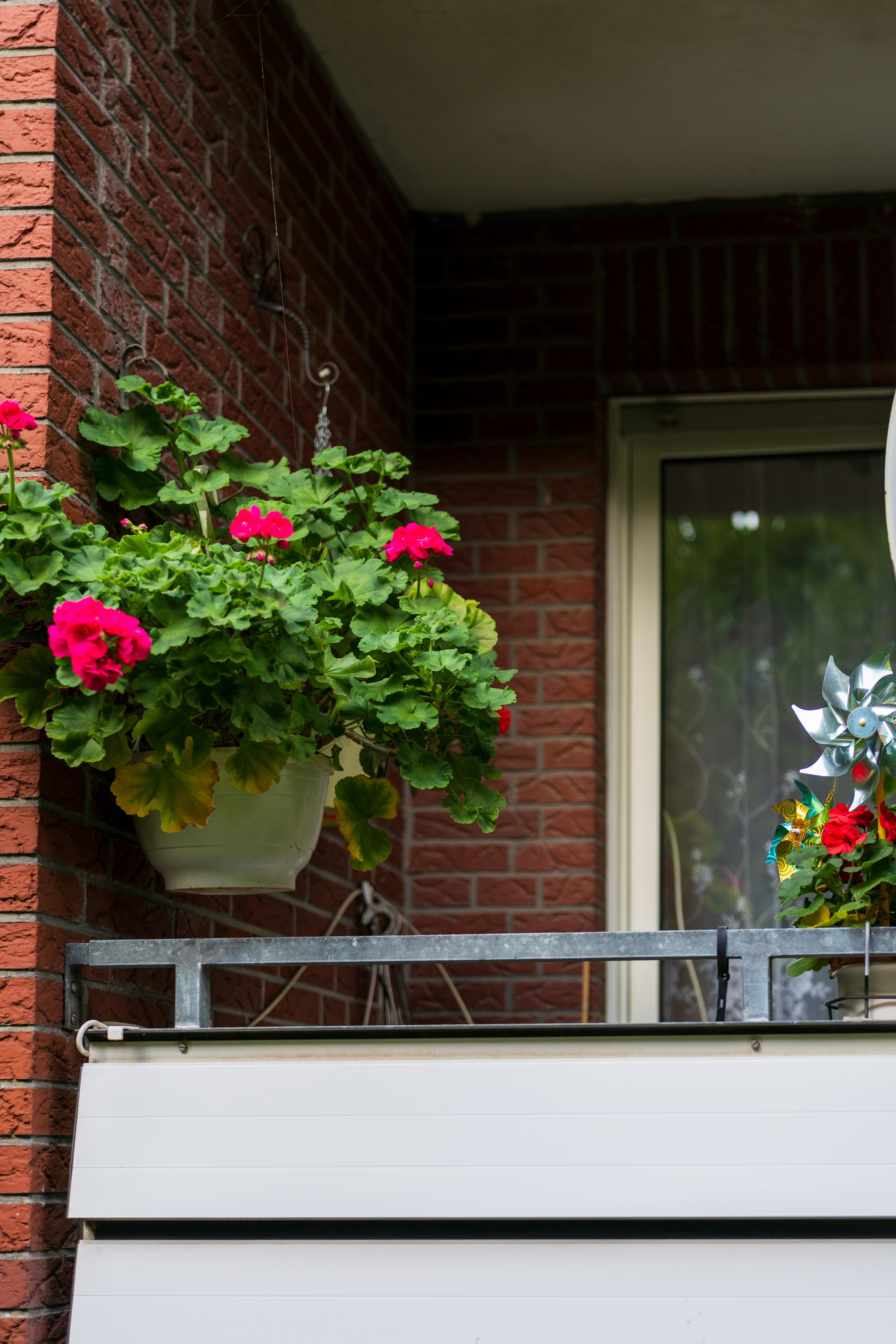 small balcony decor, wallpaper, Transitional Balcony DIY Makeover: Small Space, Big Impact 2