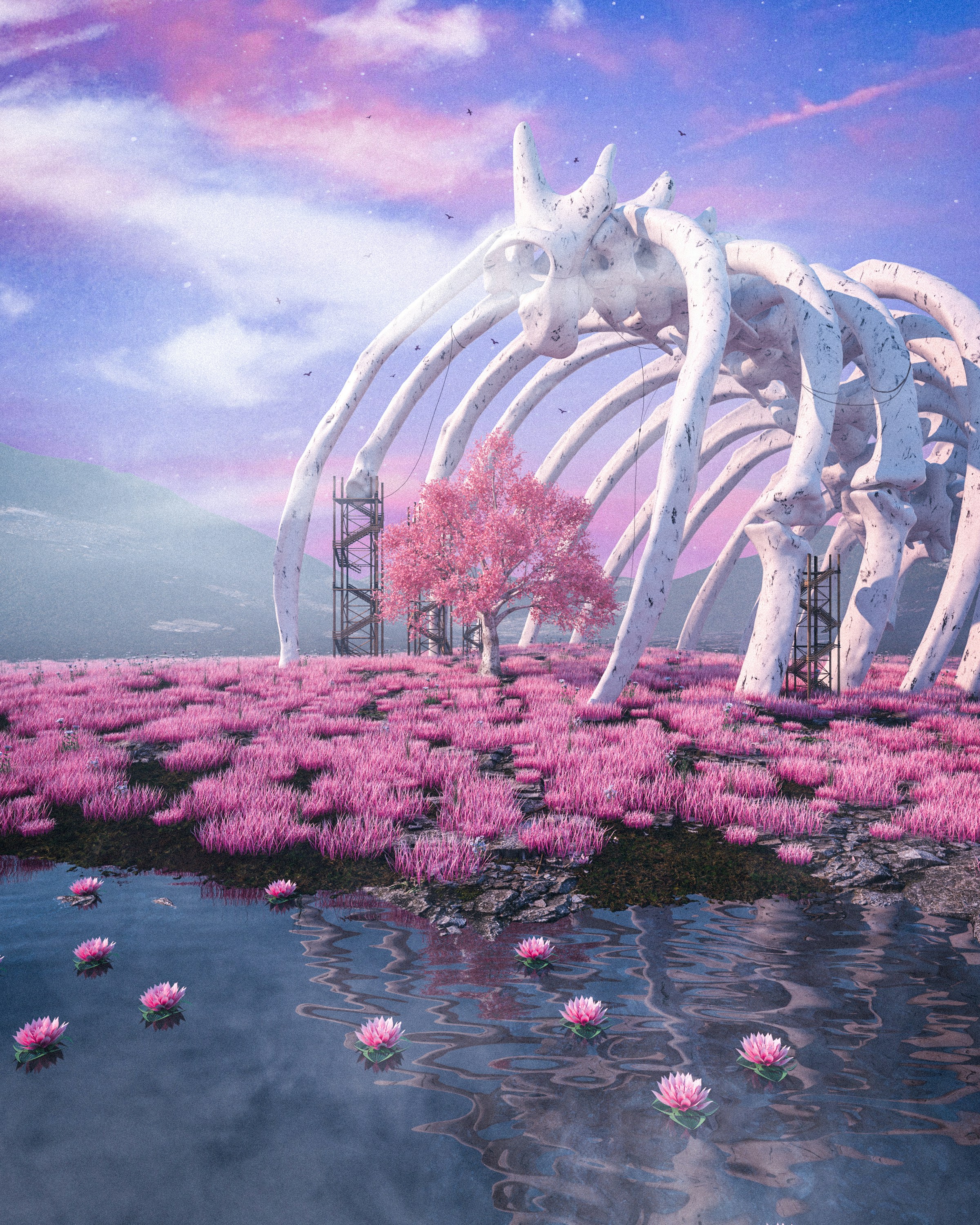 fantasy dragon landscape, wallpaper, Difference Between Wyvern and Dragon: A Comprehensive Guide 5