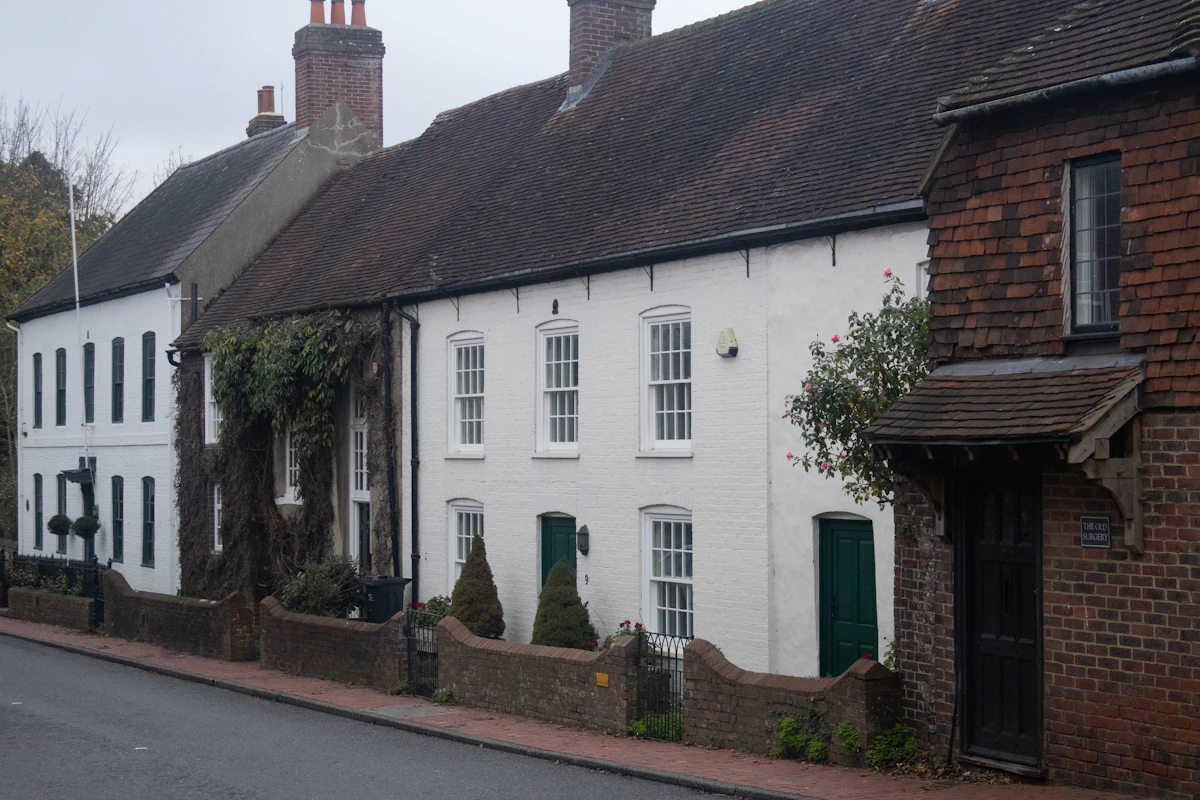 Traditional UK residential houses representing suitable Greater Manchester landlord properties