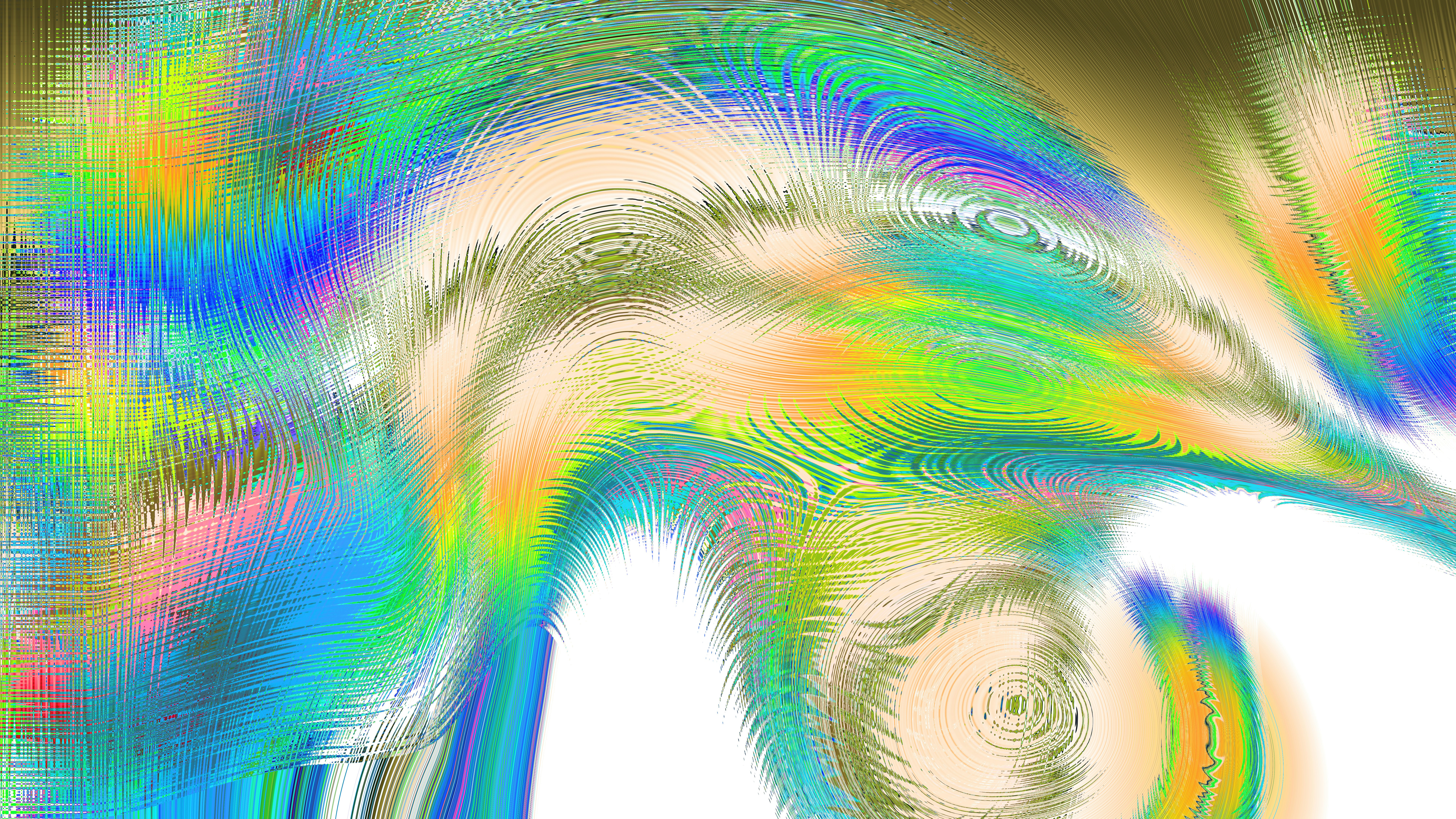 Abstract colorful swirls with textured lines photo – Free Background ...