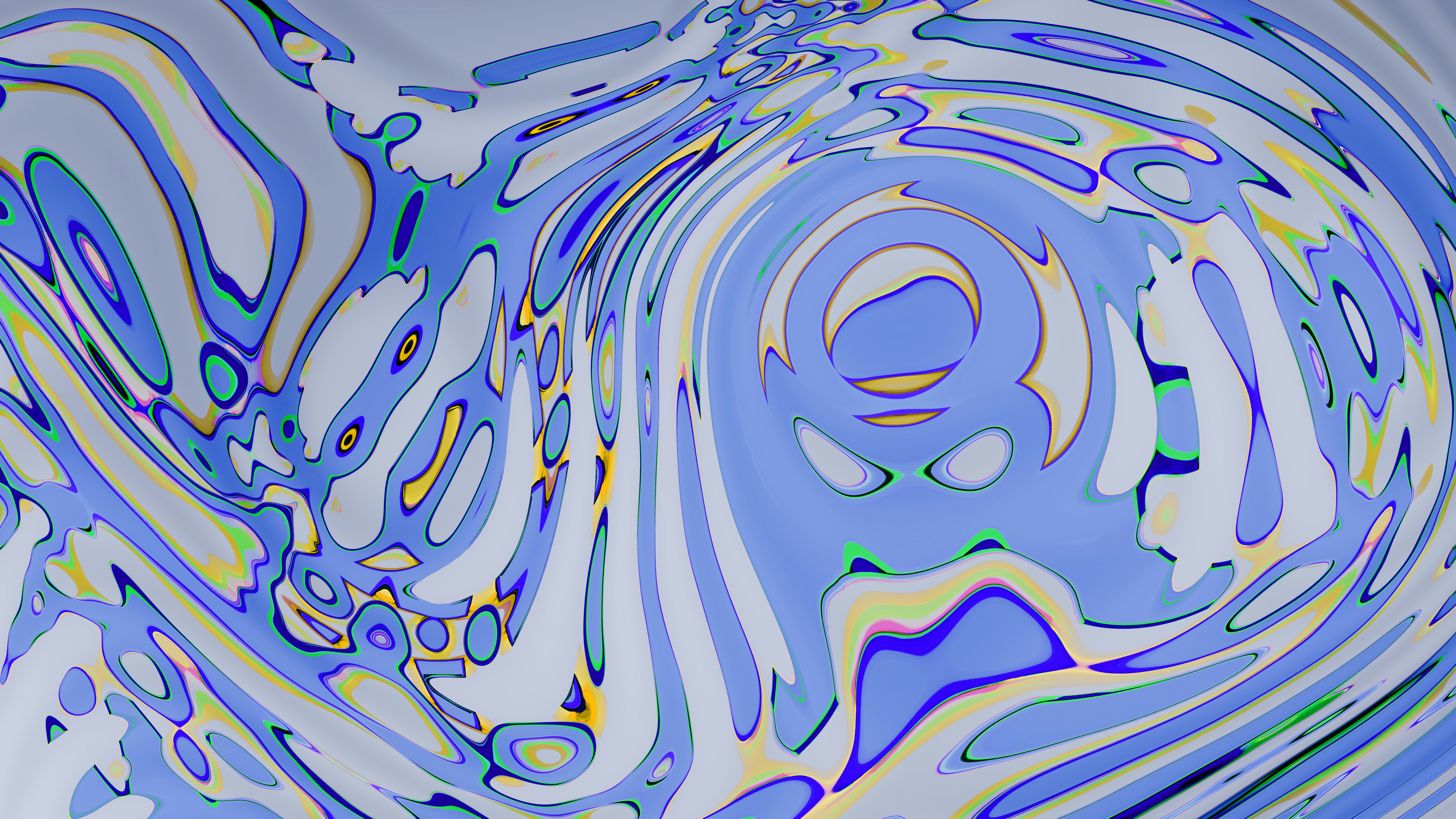 3D holographic Blender visualization