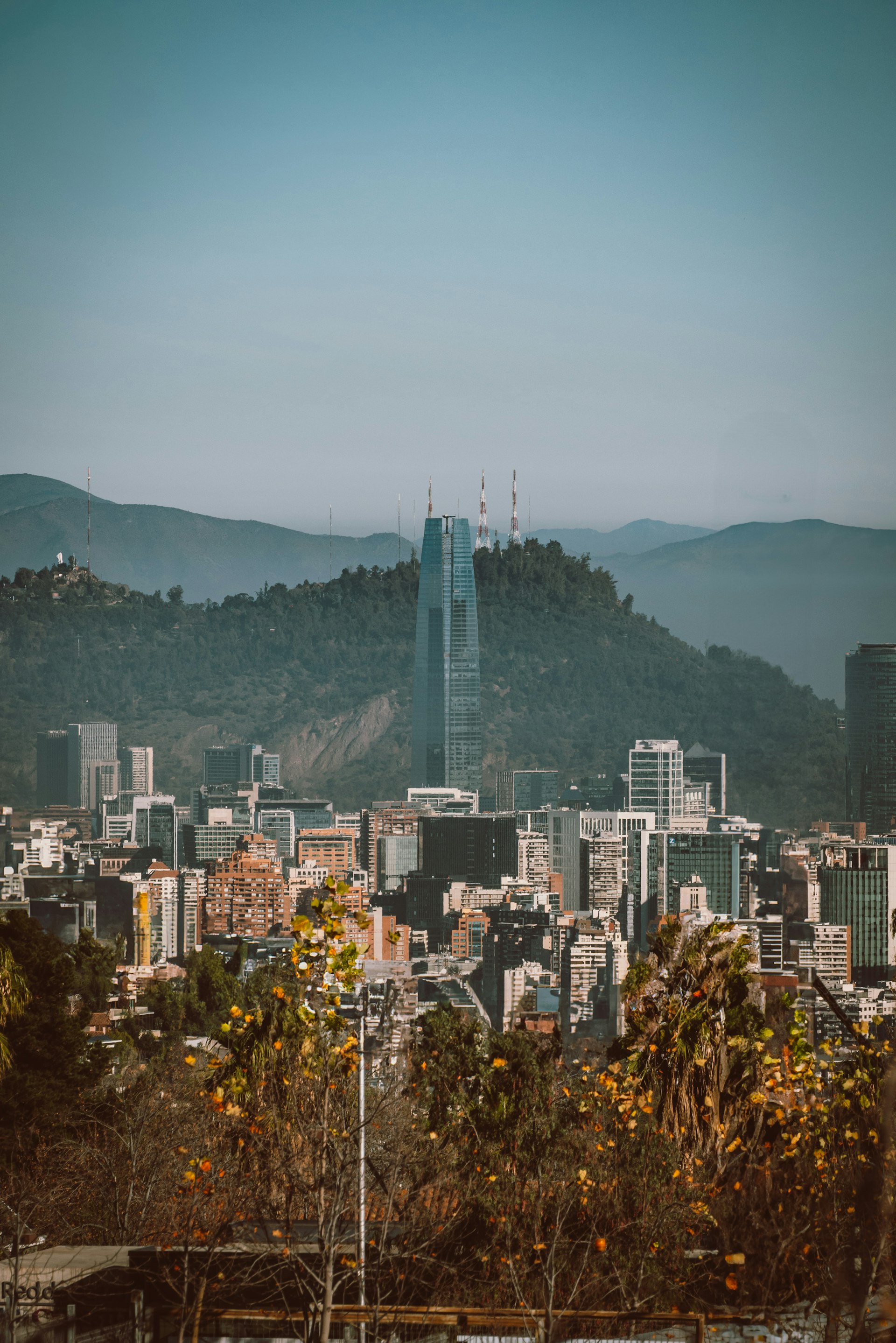 Santiago Chile skyline