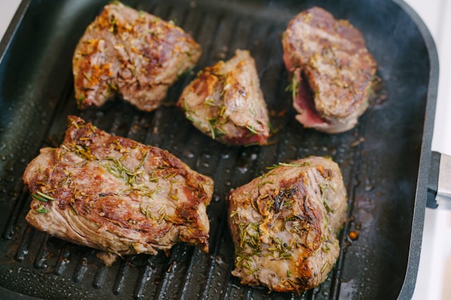 Spiced Lamb Steaks