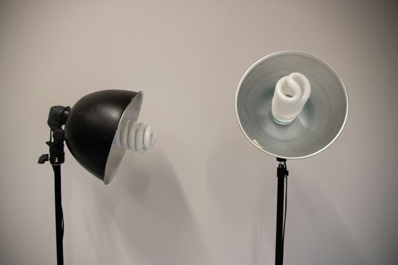 Setup đèn LED panel chiếu sáng cho chụp sản phẩm