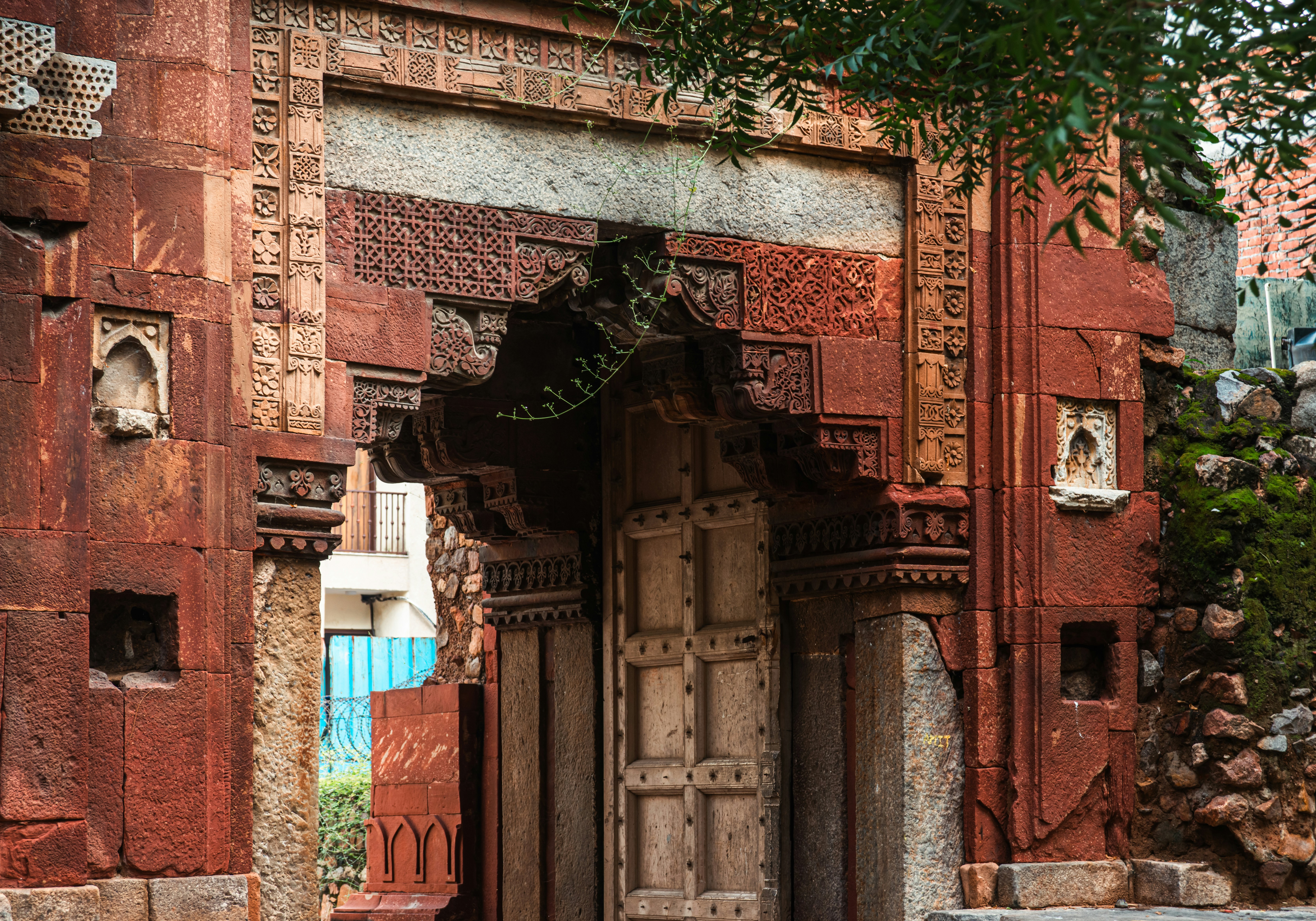 Masjid Moth entrance Delhi