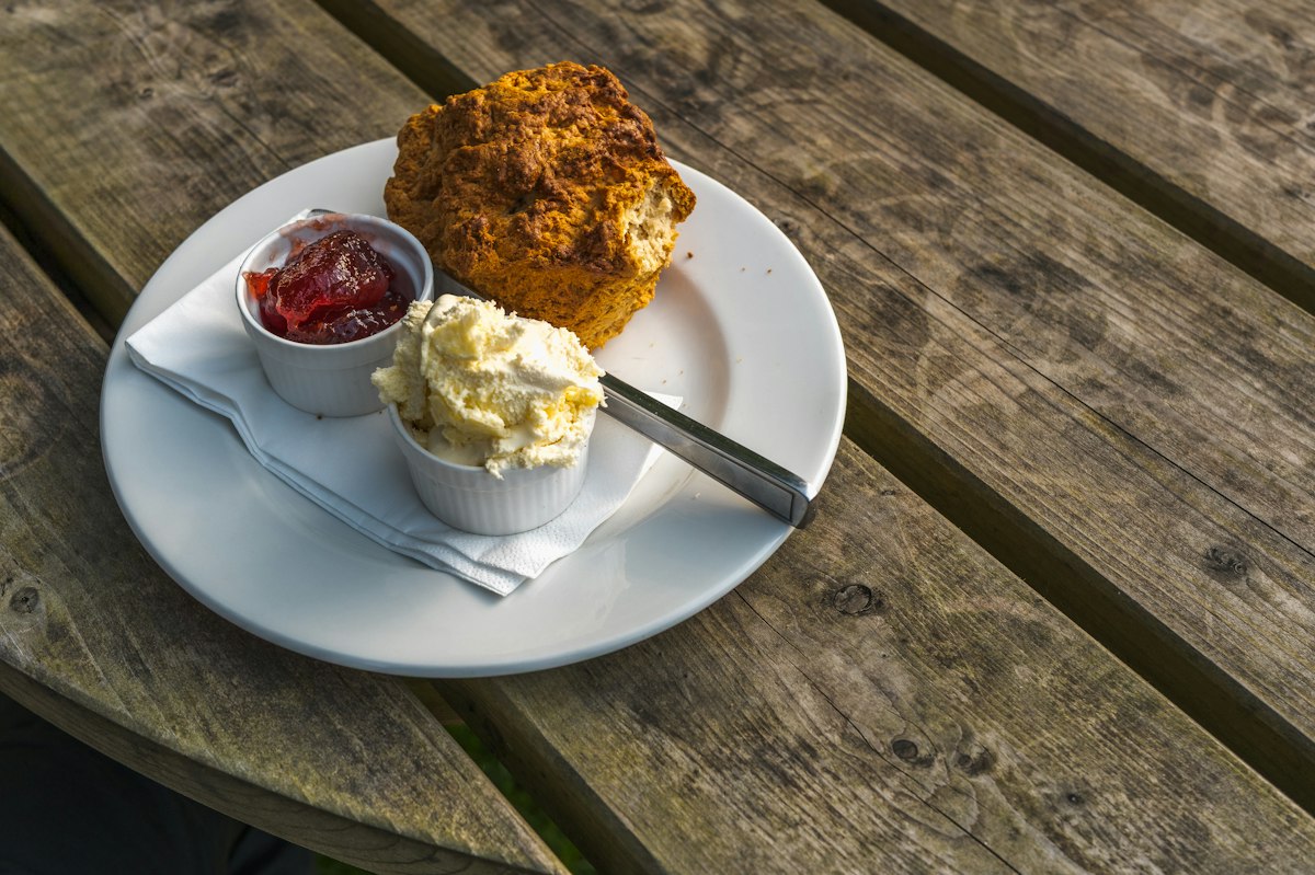 Scones with Clotted Cream