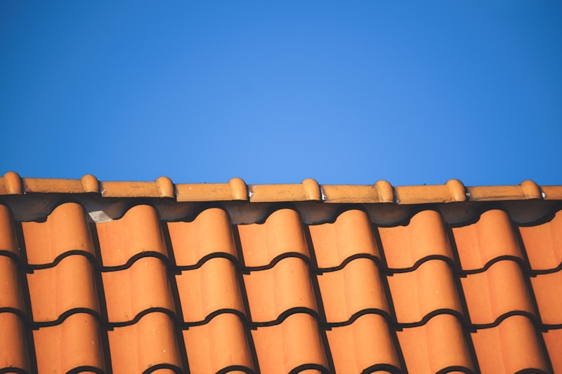 Beautiful clay tile roof on a Mediterranean-style South Florida home