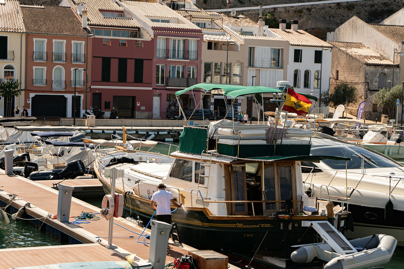 Spanish harbour town community