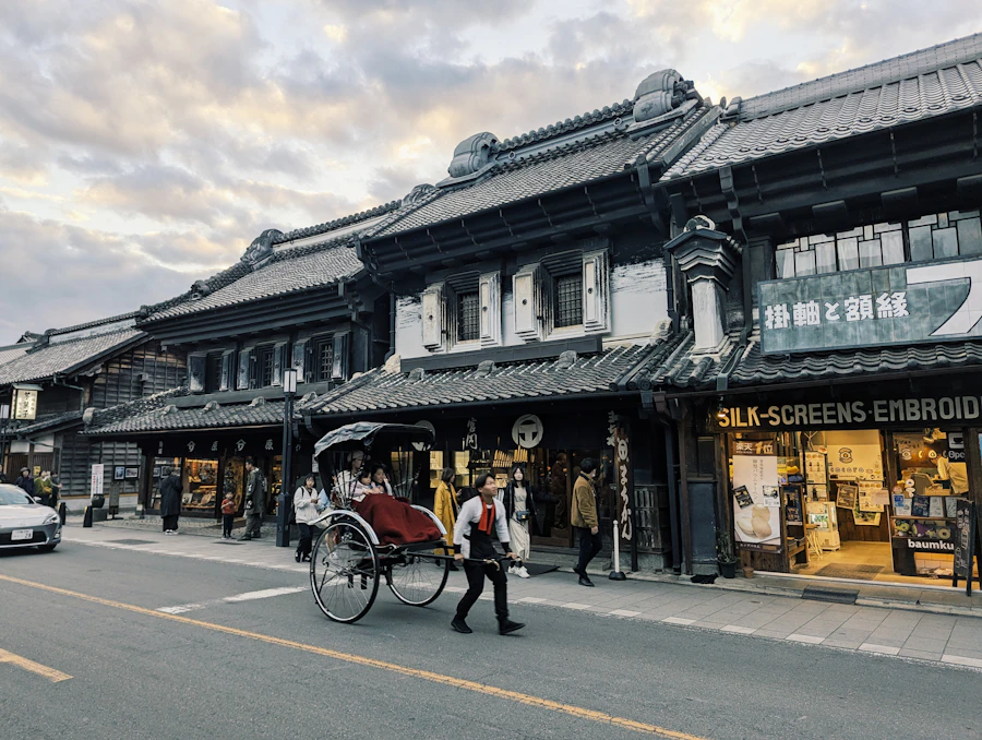 Kawagoe's historic Kurazukuri warehouse street