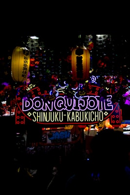 Don Quijote neon haul