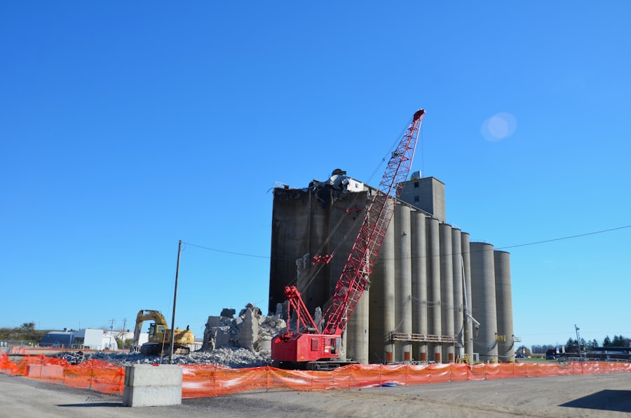 Large-scale construction debris removal in New York City