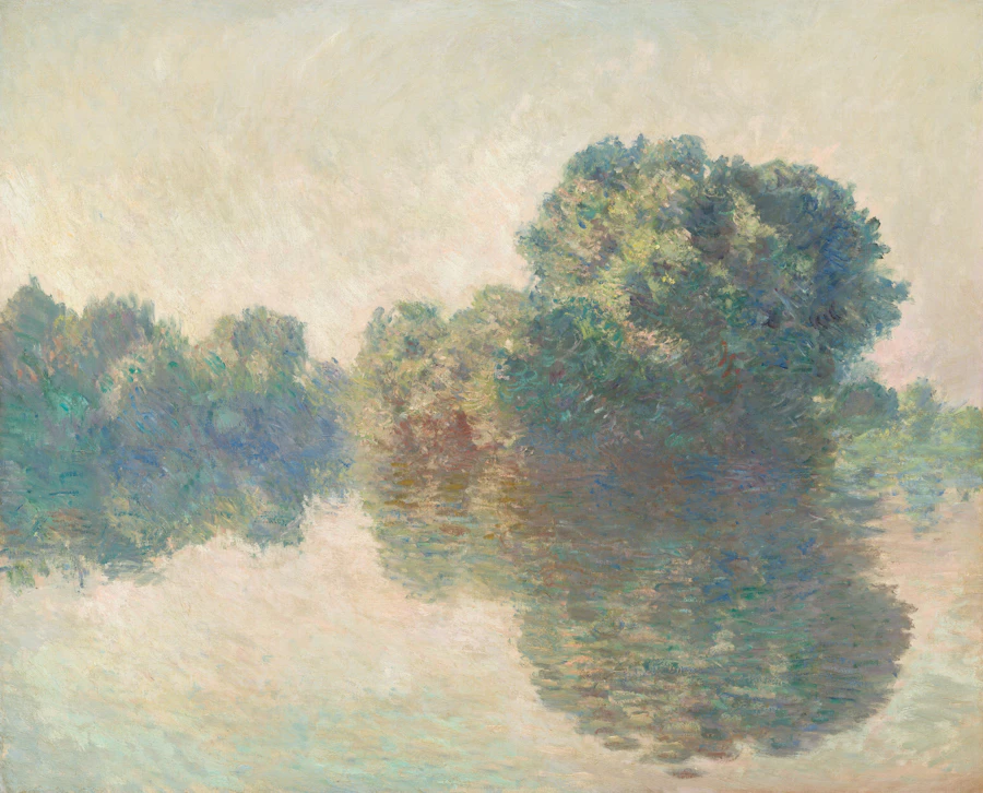 The Seine at Giverny, oil by Claude Monet, 1897