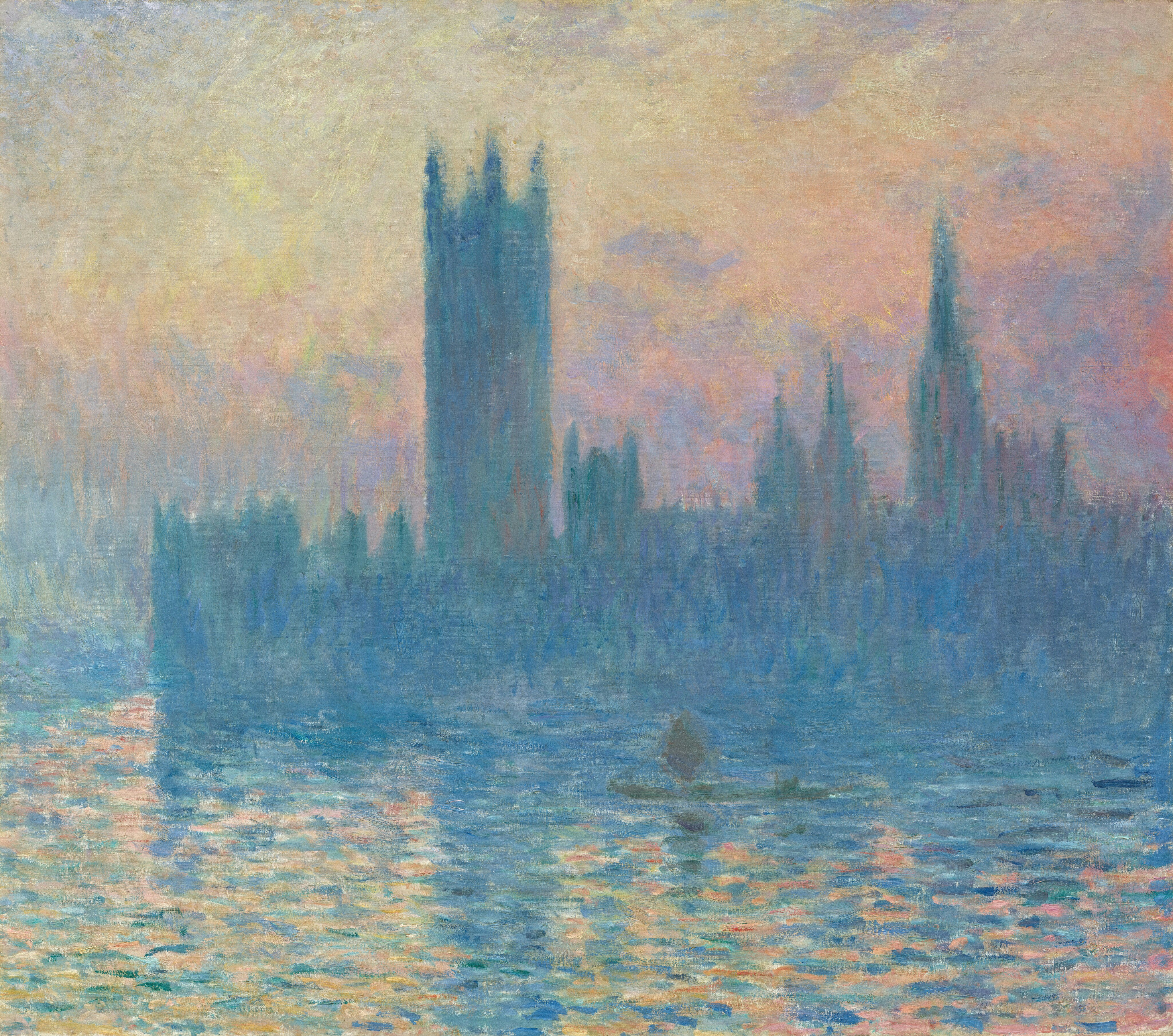 The Houses of Parliament, Sunset 1903 Claude Monet Associated Names Claude Monet Artist, French, 1840 - 1926 https://www.nga.gov/artworks/46523-houses-parliament-sunset
