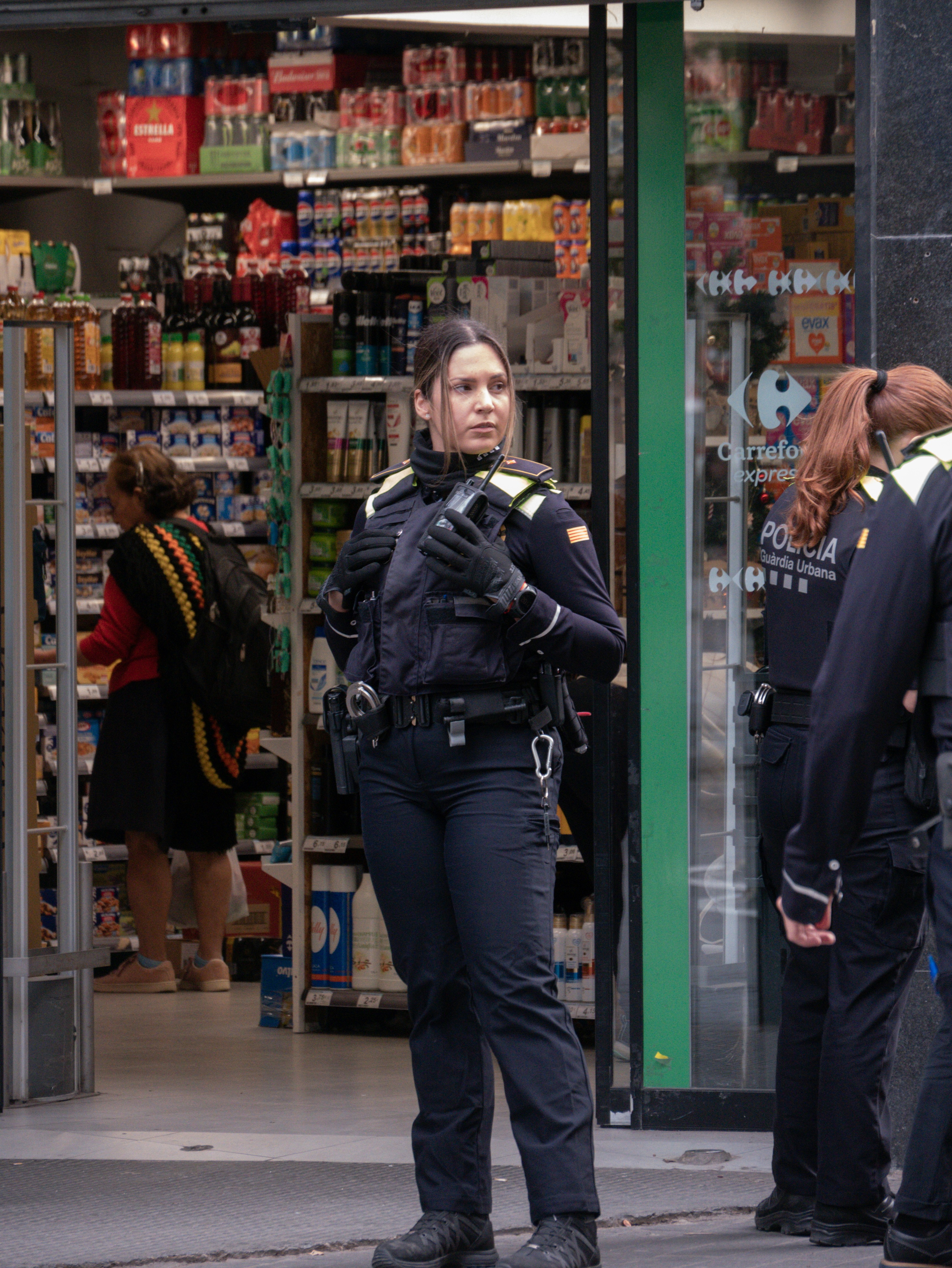 A small, simple gear system that, when a button is pressed, smoothly expands into a larger, more complex but still functional system.