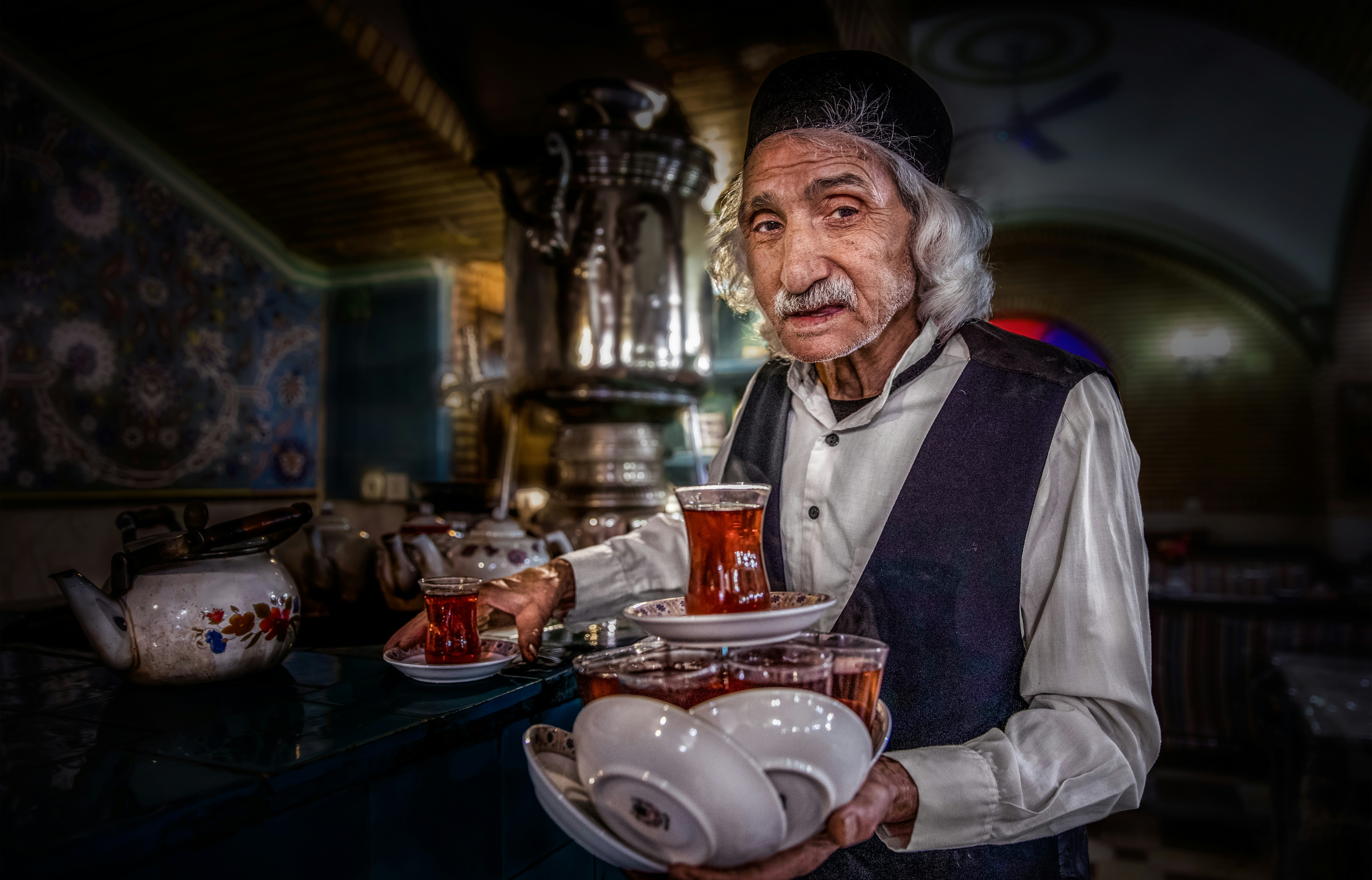 Traditional tea house experience