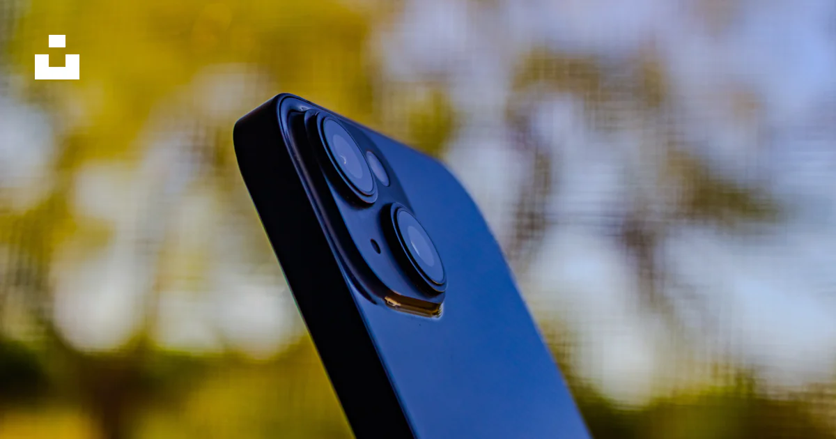 Close-up of a smartphone camera module outdoors photo – Free Technology ...