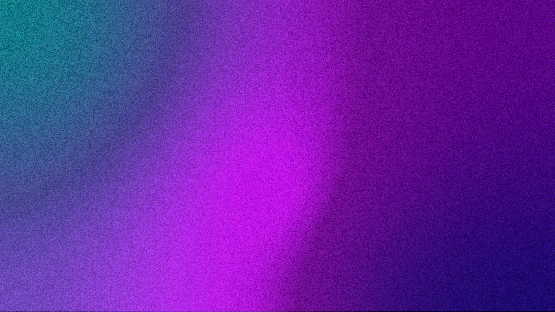 Gradient of purple and teal colors