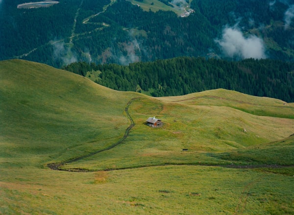 Paisaje verde de San Rapha
