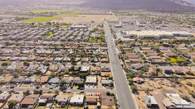 Well-maintained Southern California neighborhood