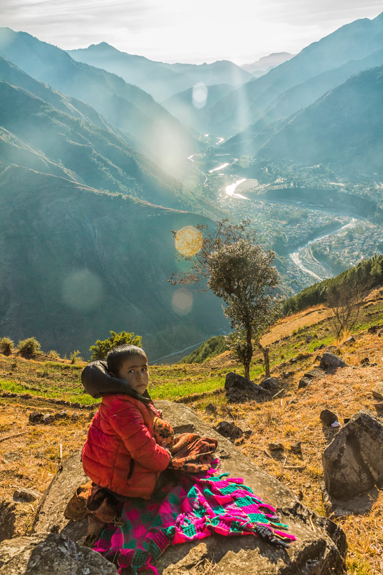 Child of the valley, Upper Mustang