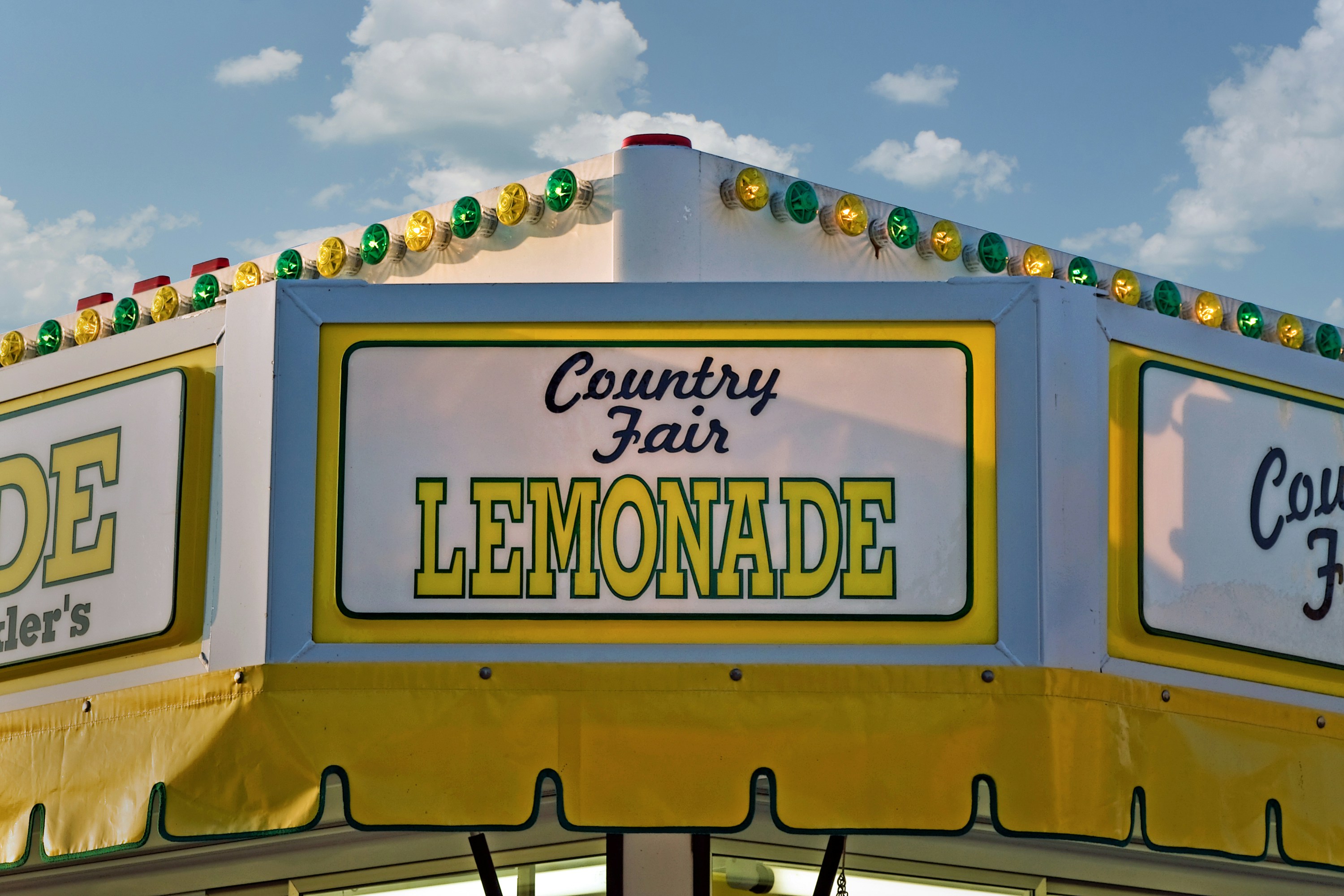 Children Running A Lemonade Stand