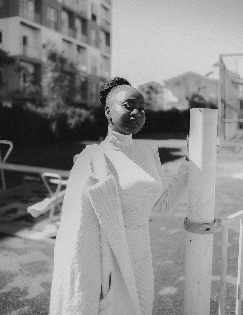 Fashion editorial showcasing clean, professional styling