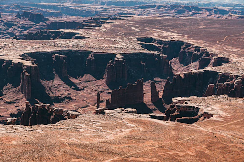 Desert canyon near Washington, Utah