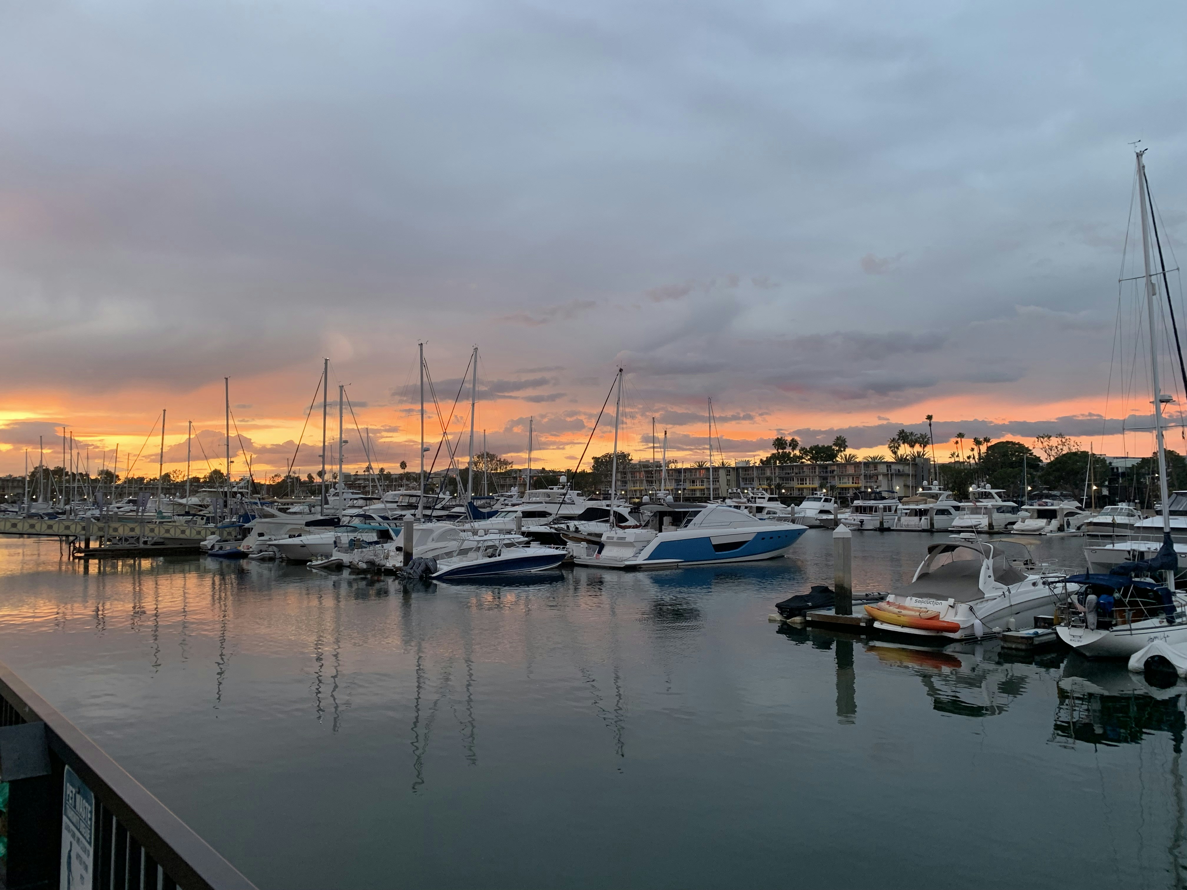 Marina del Rey cityscape