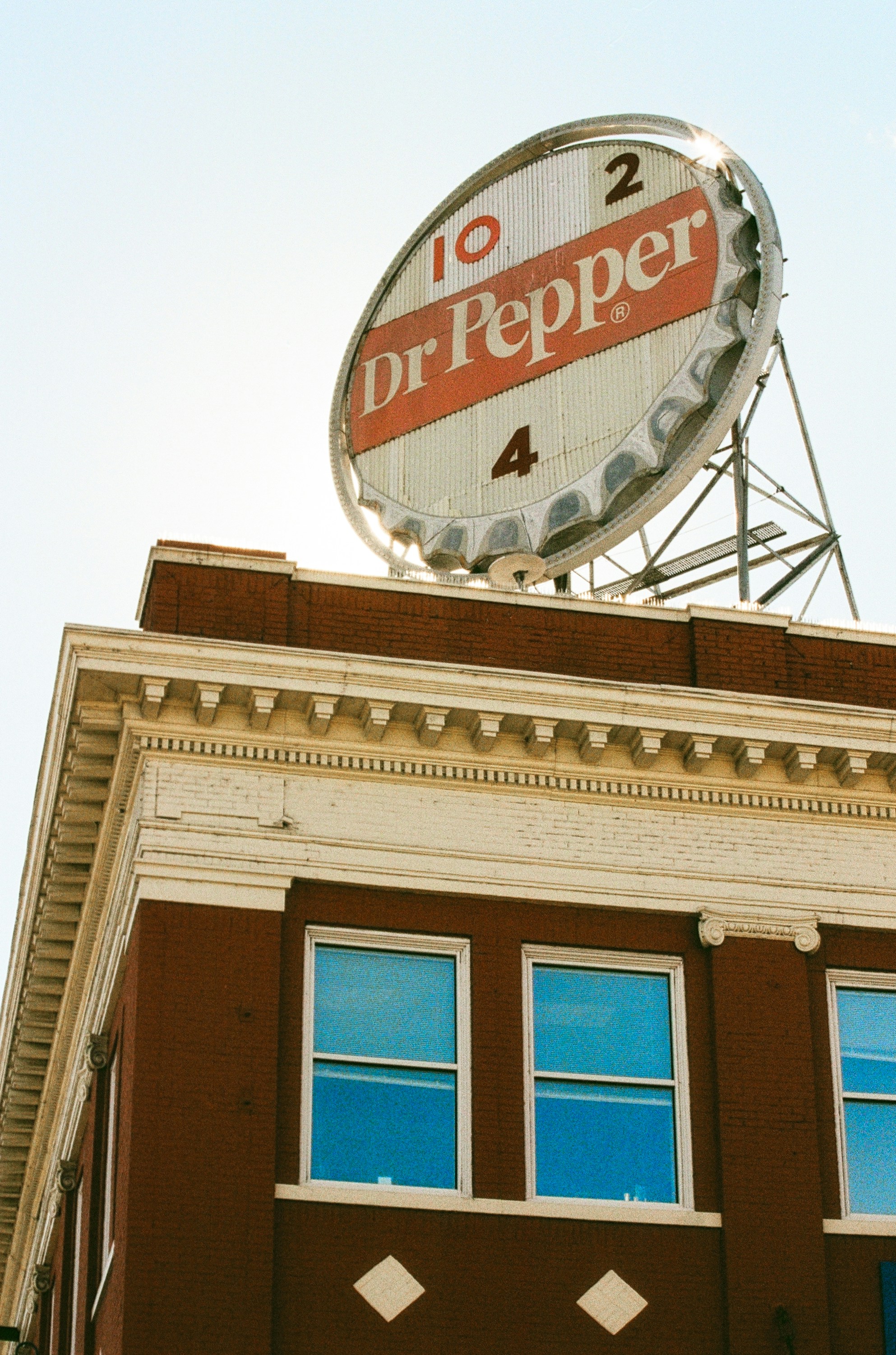 drpepper on a sign 