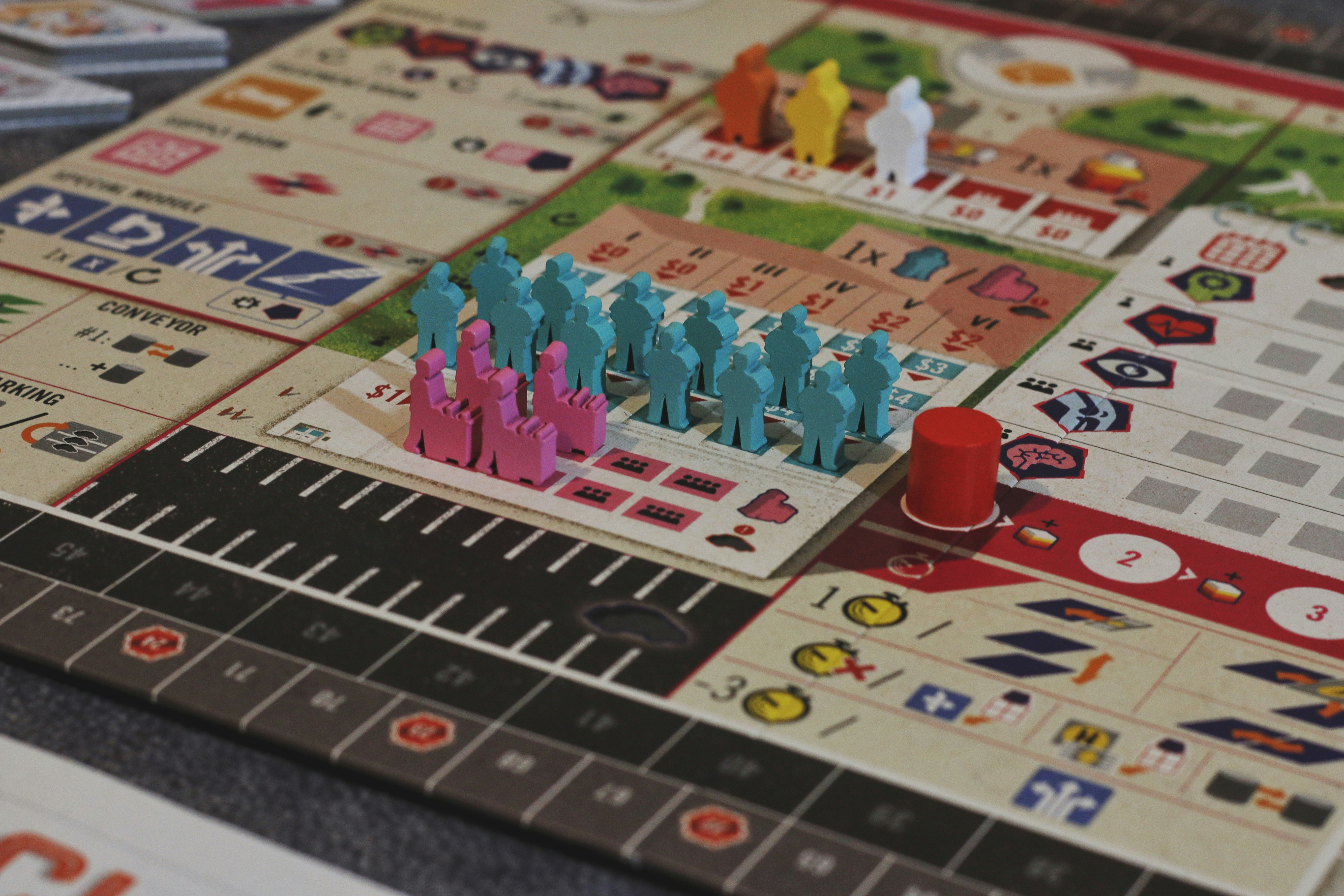 Nurses and staff board game