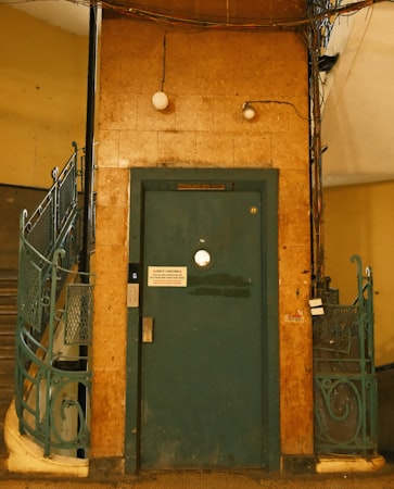 old elevator industrial building