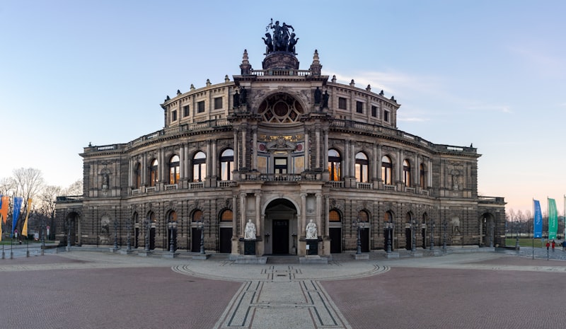Ópera Semper de Dresde en Alemania