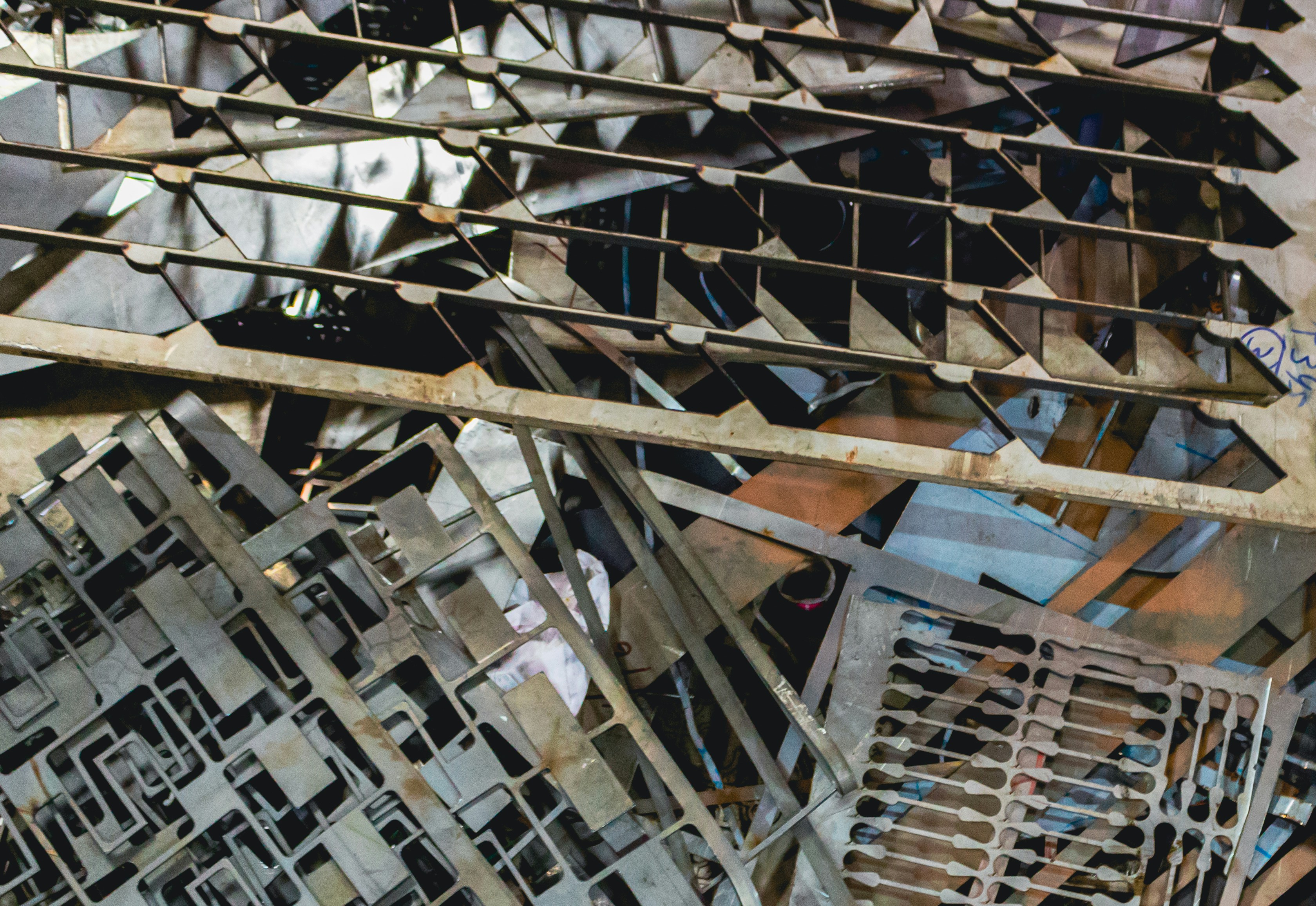 Industrial steel and scrap metal