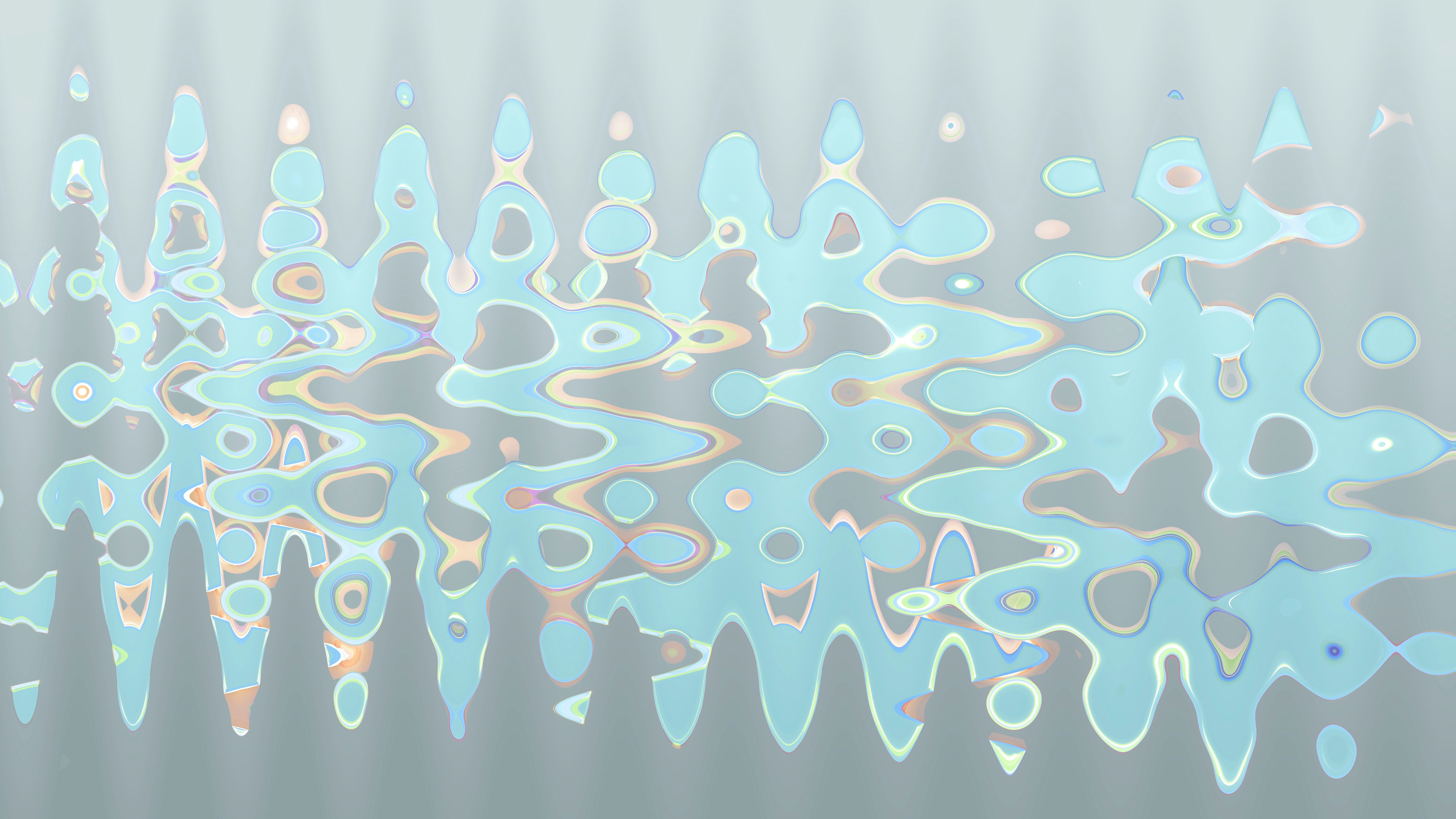 Abstract wavy light blue and grey pattern
