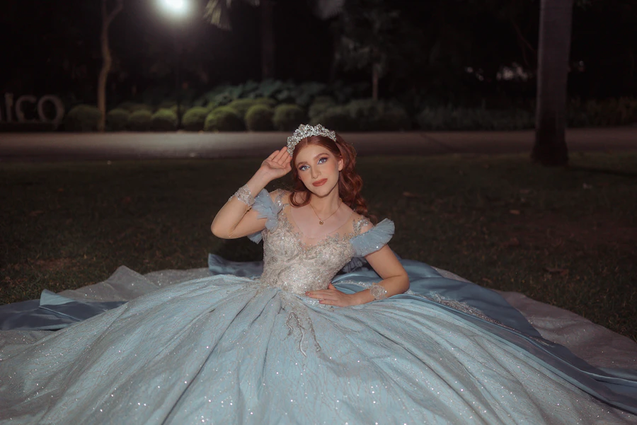 Vestido princesa de quinceañera