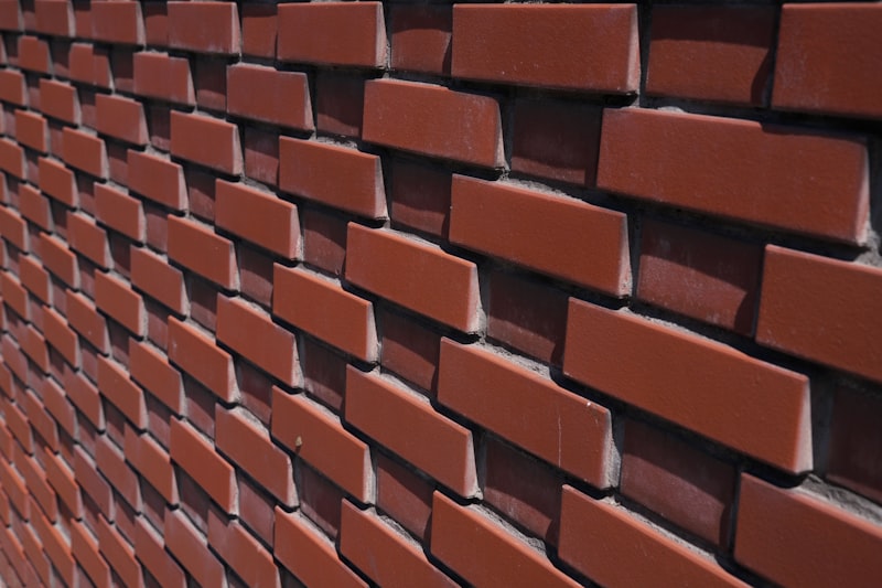 Clay brick masonry