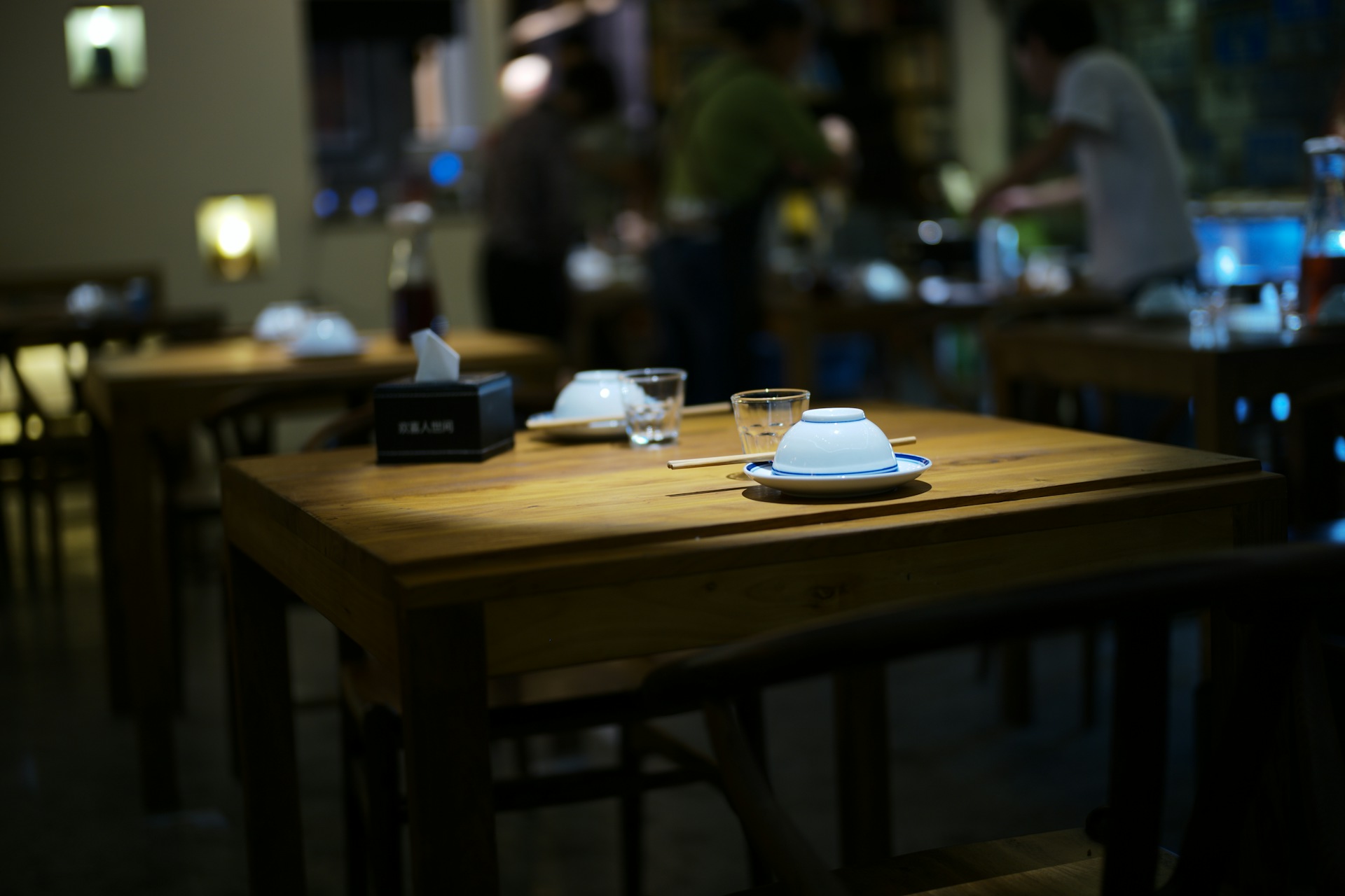 Restaurant dining room representing the daily reality of running a restaurant business