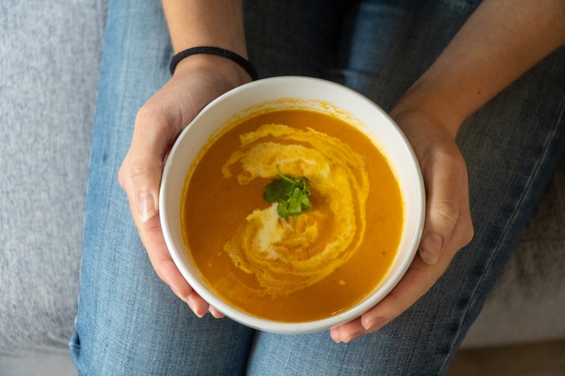 Lamen Coriander Soup