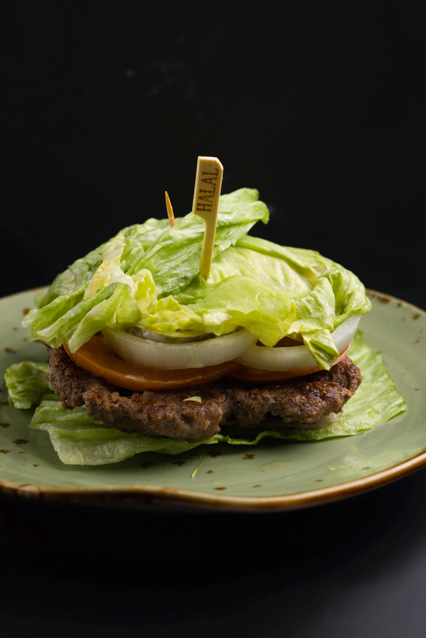 Akdeniz burger tabağı