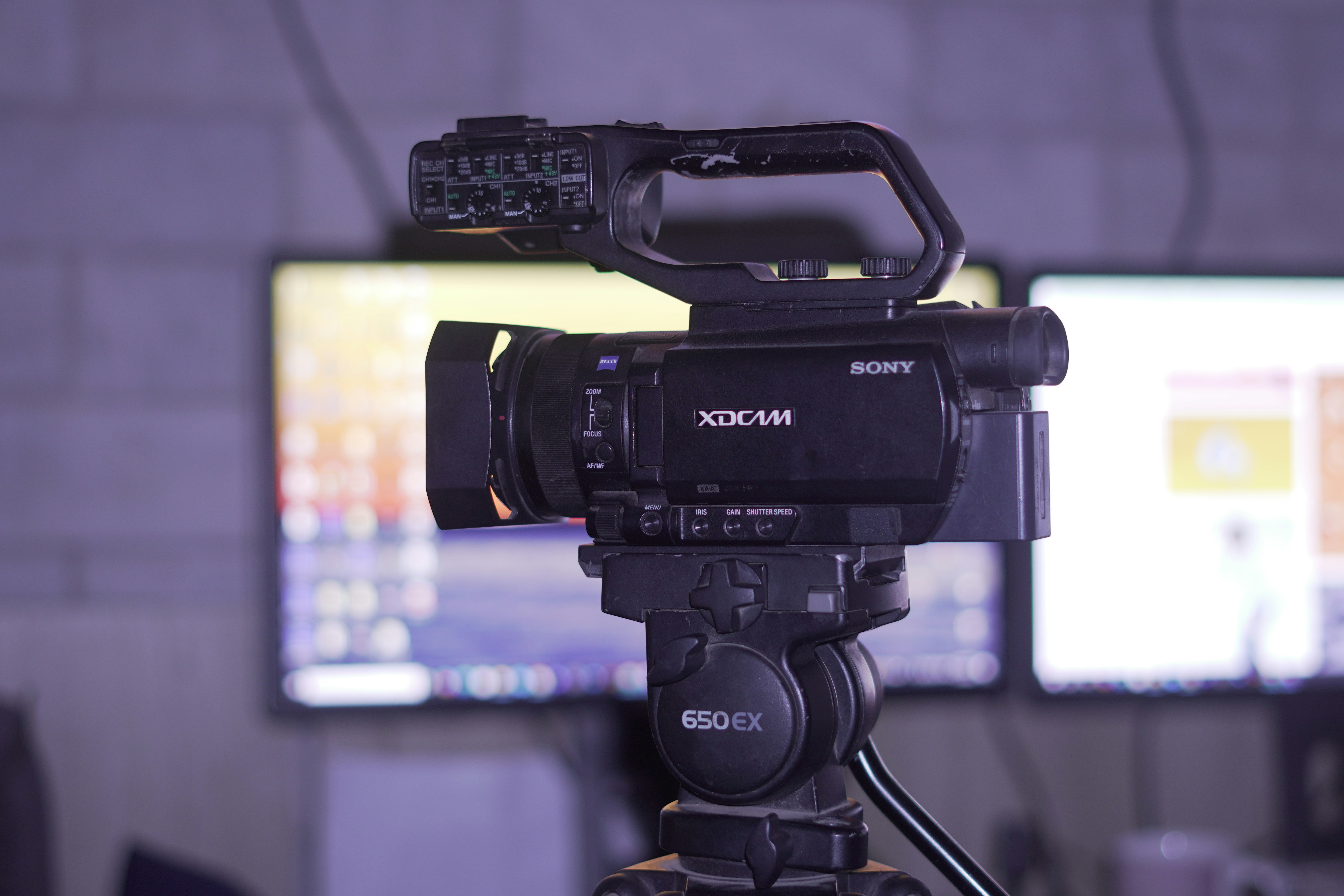 Sony XDCAM setup in studio