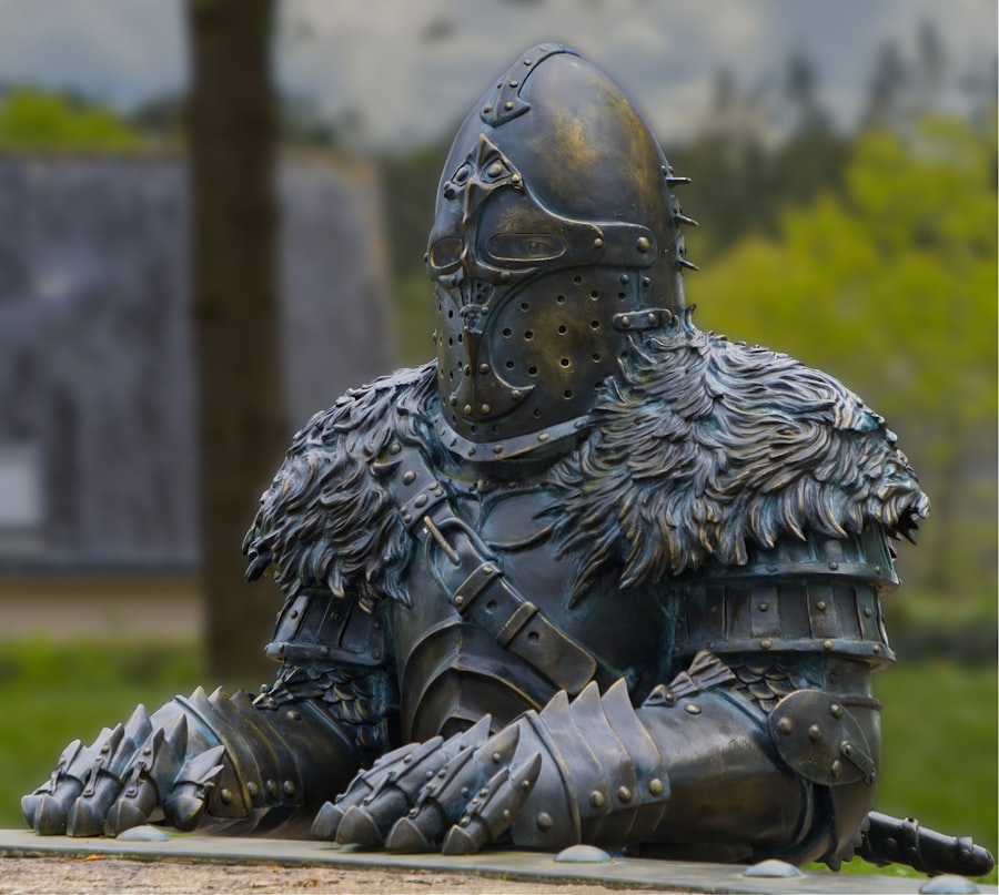 Figurine chevalier médiéval armure complète Preiser Figurines figurines de collection