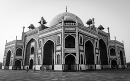 Humayun's tomb in new delhi, india