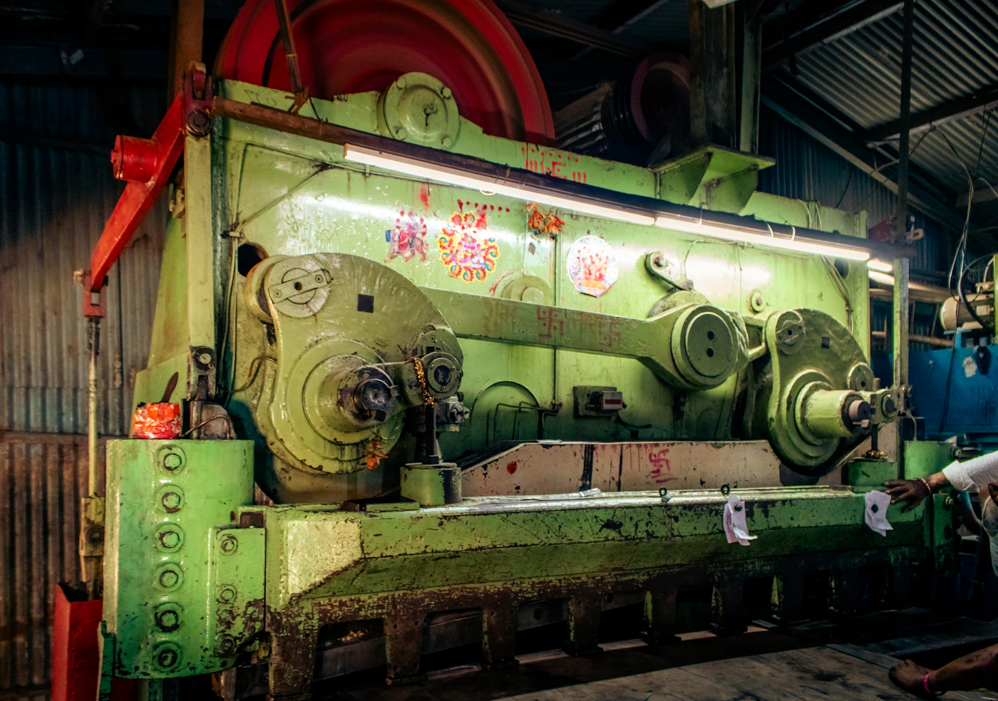 Sri Radhai Industries machining team