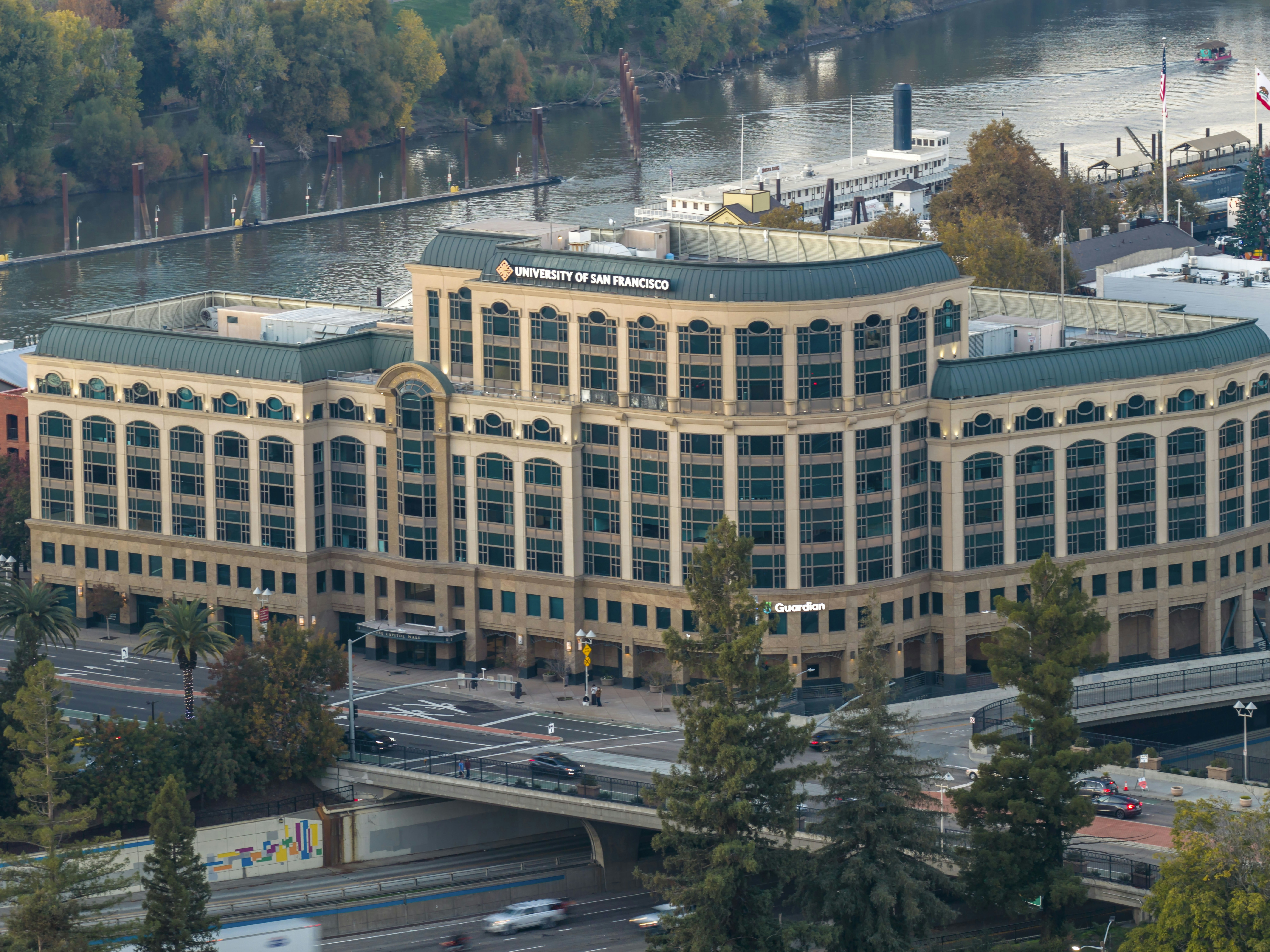 Modern office building