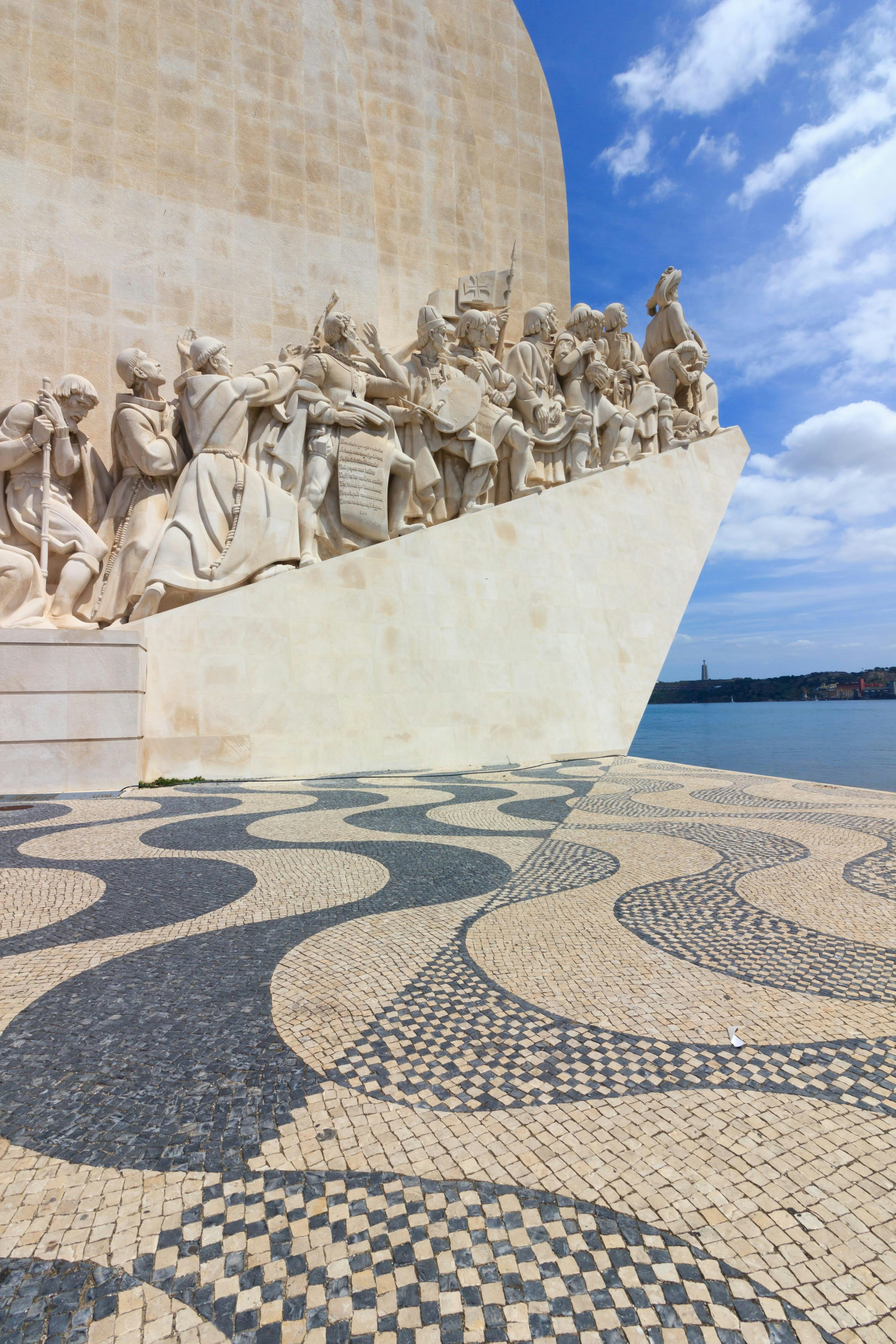 Monument to the discoveries in lisbon, portugal