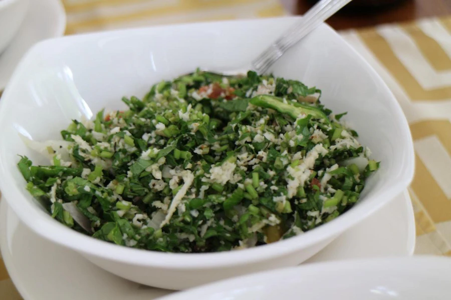 Frischer grüner Salat